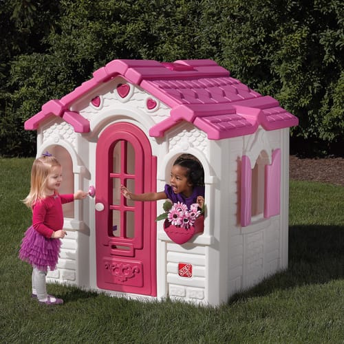 step2 sweetheart pink playhouse with kitchen