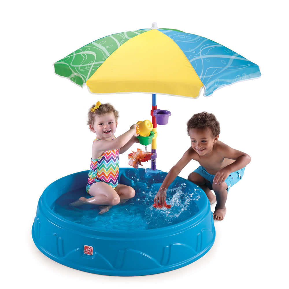 baby pool seat with shade