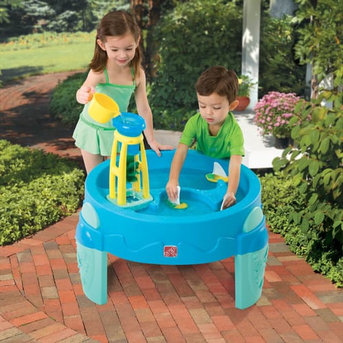 step 2 water wheel play table